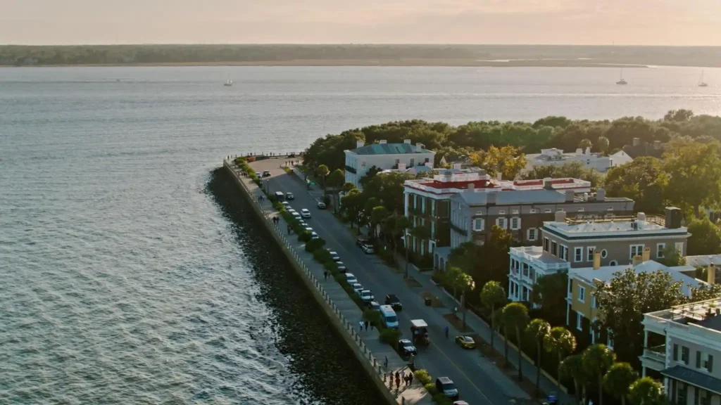 battery charleston ocean view cannons