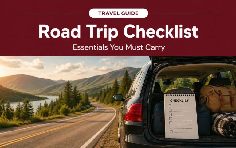 Ultimate Road Trip Checklist: Pack Smart & Travel Stress-Free check list for road trip